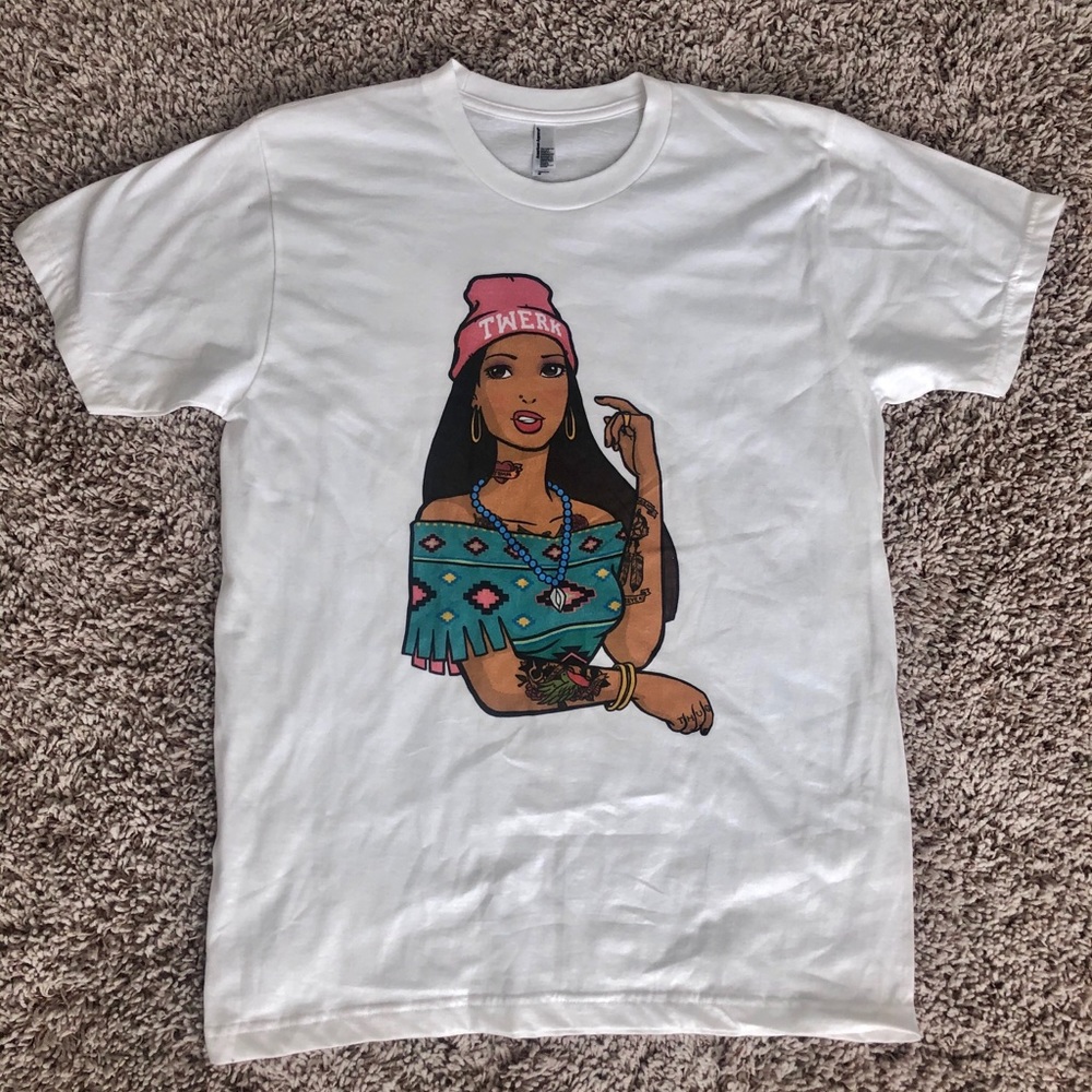 American Apparel Disney Princess Gone Bad Tee 🖤